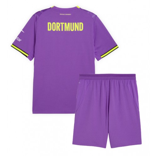 Borussia Dortmund Rezervni Dres za Dječji 2026-27 Kratak Rukavima (+ kratke hlače)